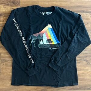 LRG Black Long Sleeve Graphic T